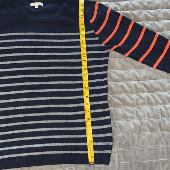Stitch Fix brand 41 Hawthorn Navy Striped Sweater size large - Picture 5 of 6